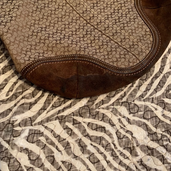 Coach Signature Purse - Picture 3 of 4